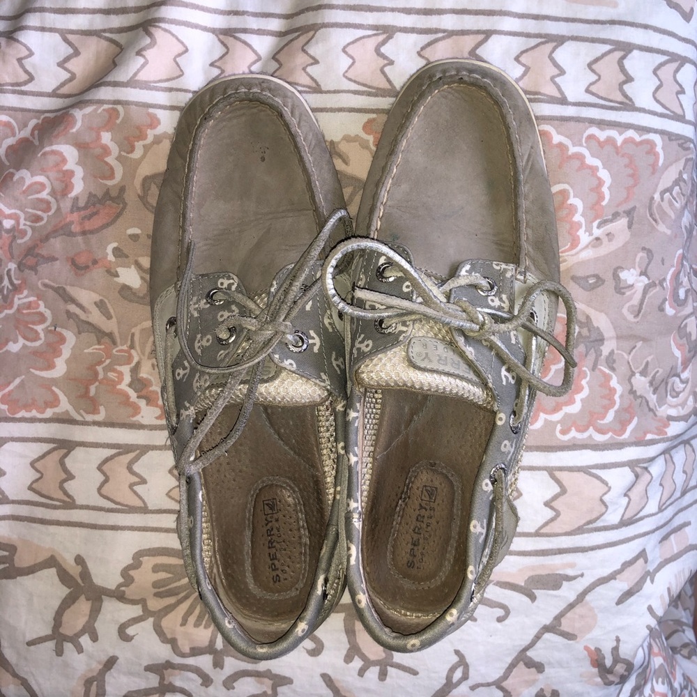 Sperry Top-Sider Anchor Print Shoes